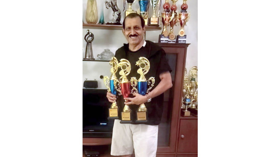 Medal winner in Master’s Badminton Championships