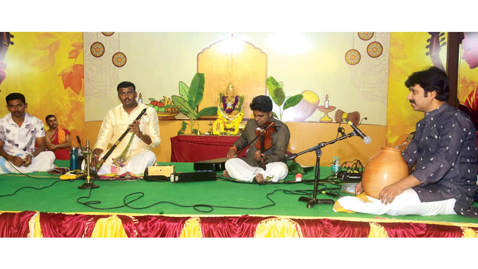 Nadaswara recital marks Ganesha Festival at 8th Cross