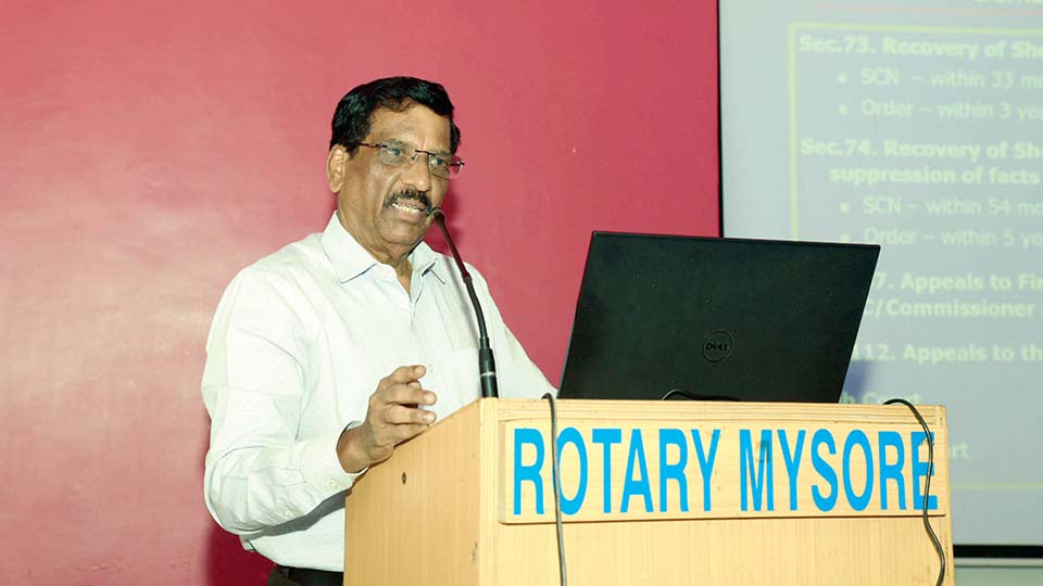 Small traders can be safe by GST registration: Tax Consultant