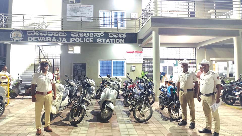 Crackdown on illegal number plates: 100 bikes seized, FIRs filed against owners