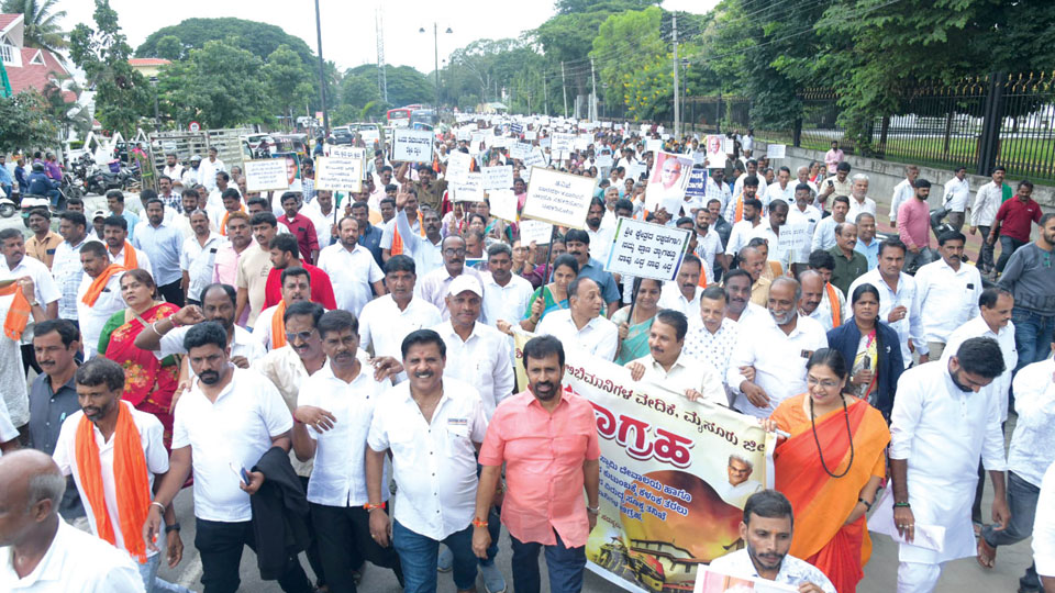 Body burial allegations at Dharmasthala: Mass rally in city seeks end to malicious claims