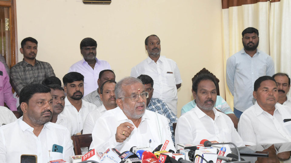 GTD clarifies stand on Souharda Bill; says he is not against Dalits