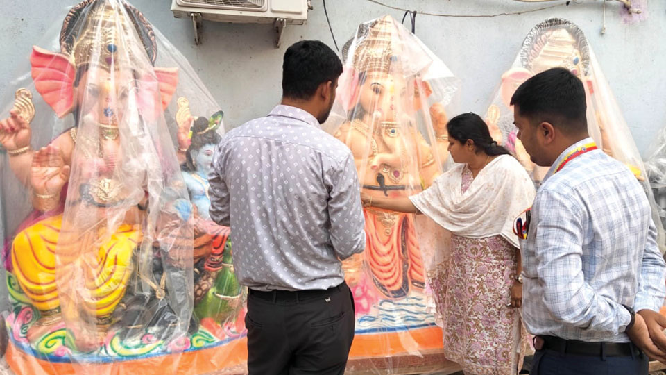 Raids on PoP Ganesha in city