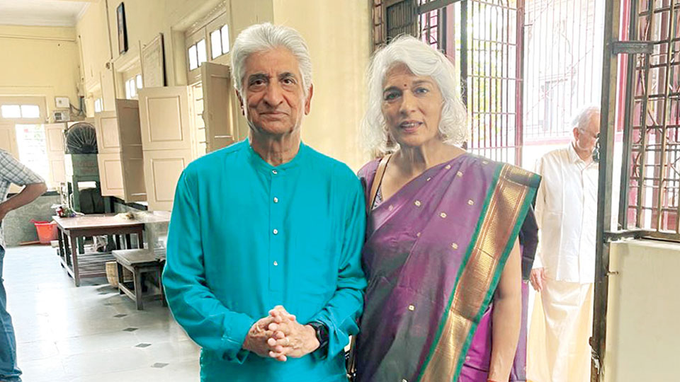 Former British PM Rishi Sunak’s parents in city