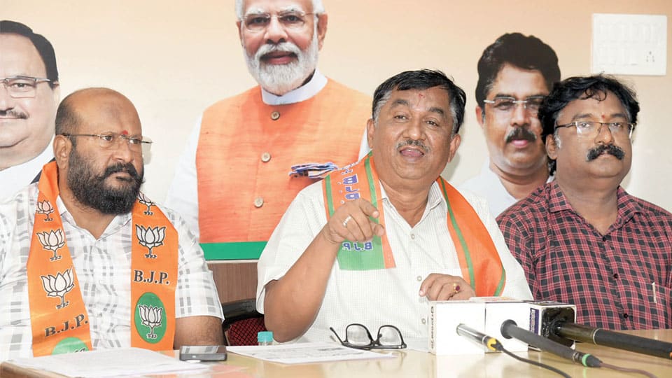 Rs. 390-crore drug racket bust in Mysuru:  City BJP seeks Governor’s intervention, NIA probe