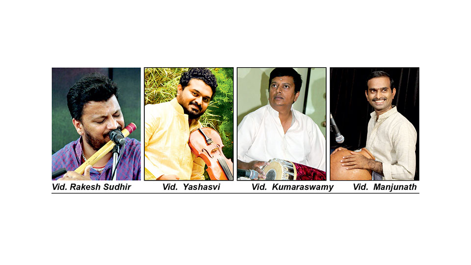 Classical Flute recital by Vid. Rakesh Sudhir