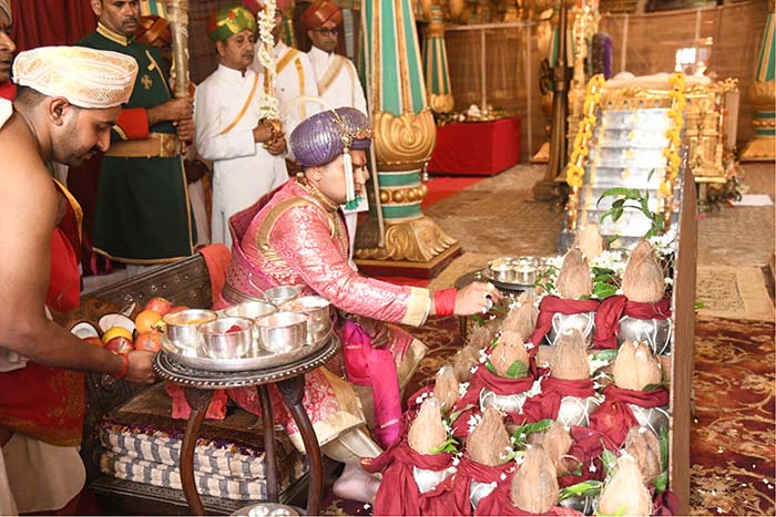 Khas Durbar at Mysore Palace