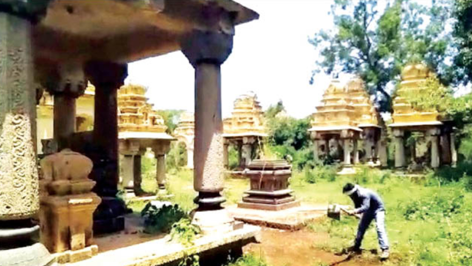 Develop royal cemetery Madhuvana as a memorial