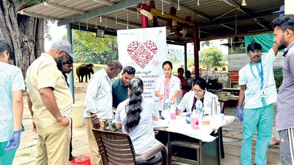 Manipal Hospital ensures care for mahouts and families