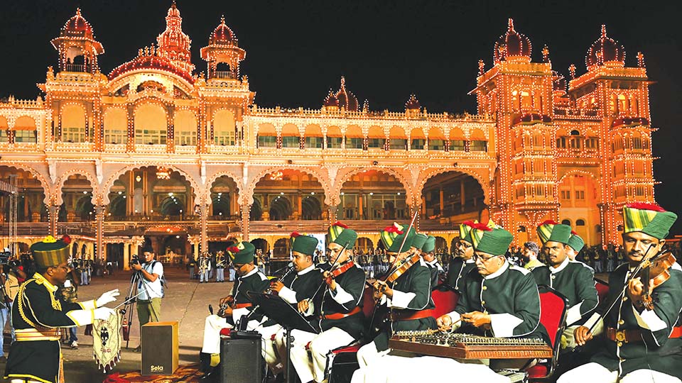 Police Band at Palace