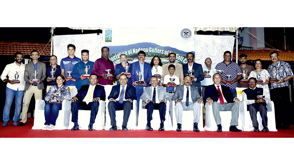 Prize winners of 24th Edition of Kodagu Golf Open Championship – 2025