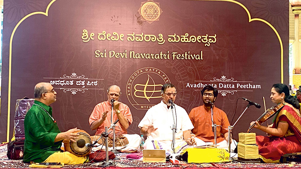 Music Concert at Ganapathy Ashram