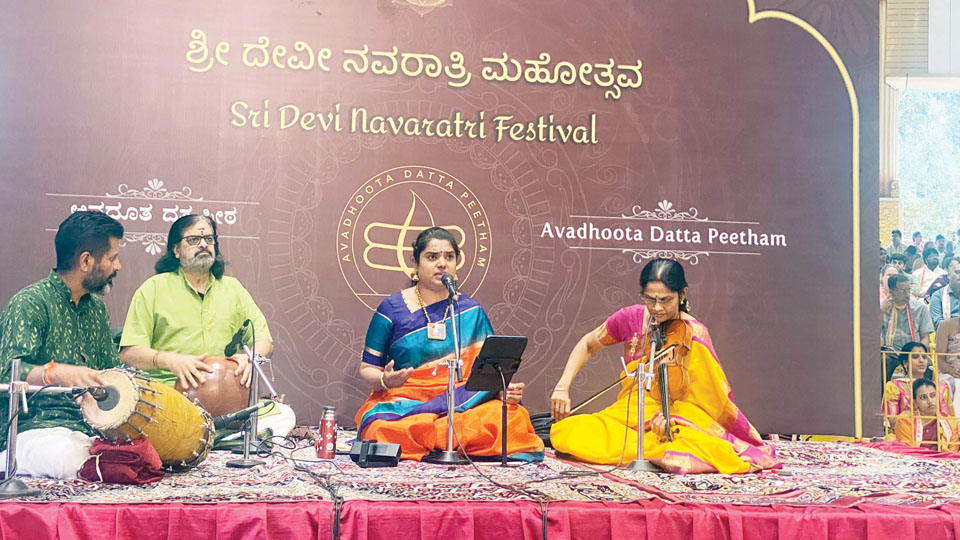 Music concerts at Ganapathy Ashram