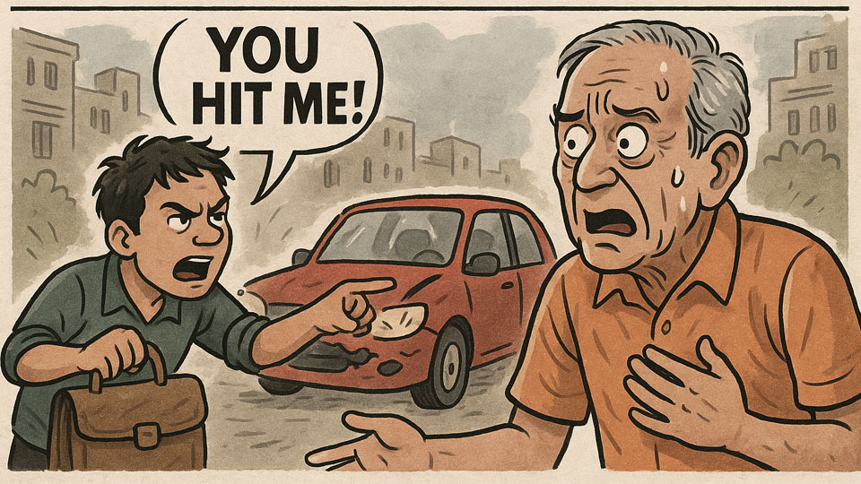 Menace of senior citizens in city terrorised by fake accidents returns