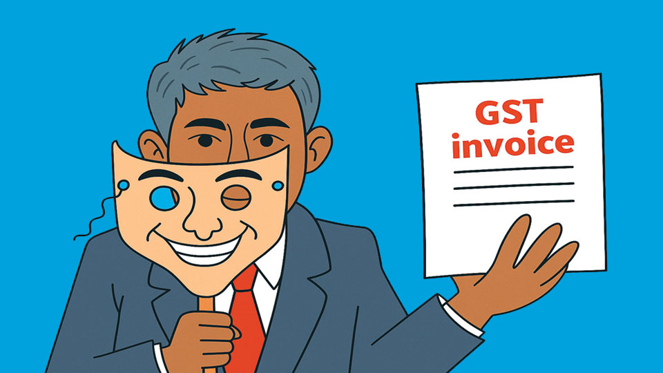 Rs. 419 cr. GST Fraud link in city !