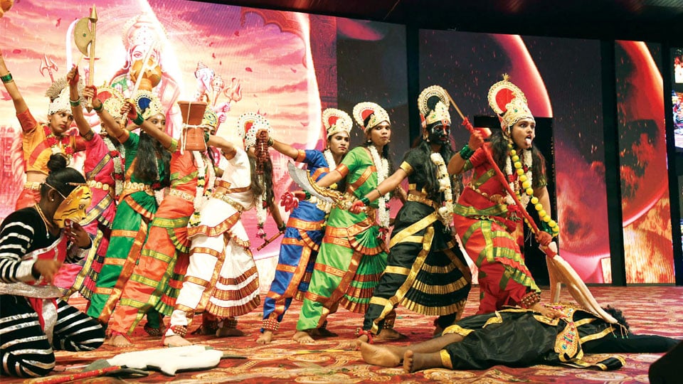Dasara Yuva Sambhrama Day-5: Students spread the essence of Kannada land, culture
