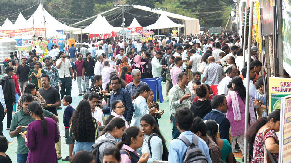Dasara Food Mela extended till Oct. 5