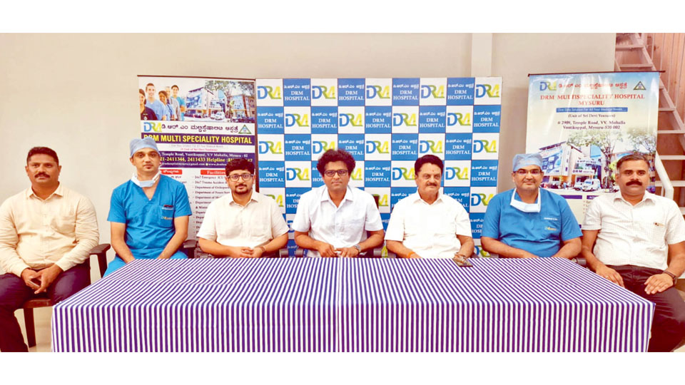 Rare keyhole surgery at DRM saves baby with respiratory tumour