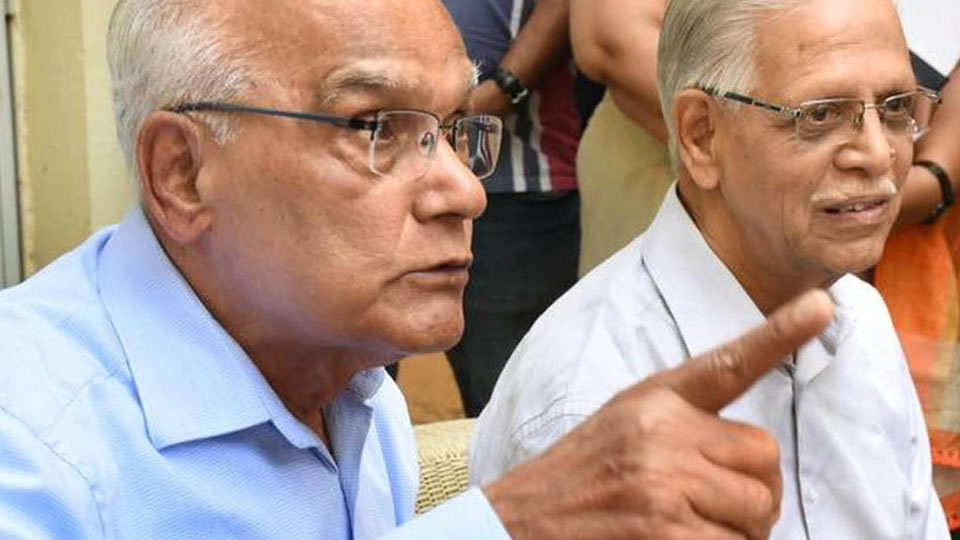 Bhyrappa’s novels ‘Vamshavruksha’ and ‘Daatu’ were  dear to me: Prof. K.S. Bhagawan