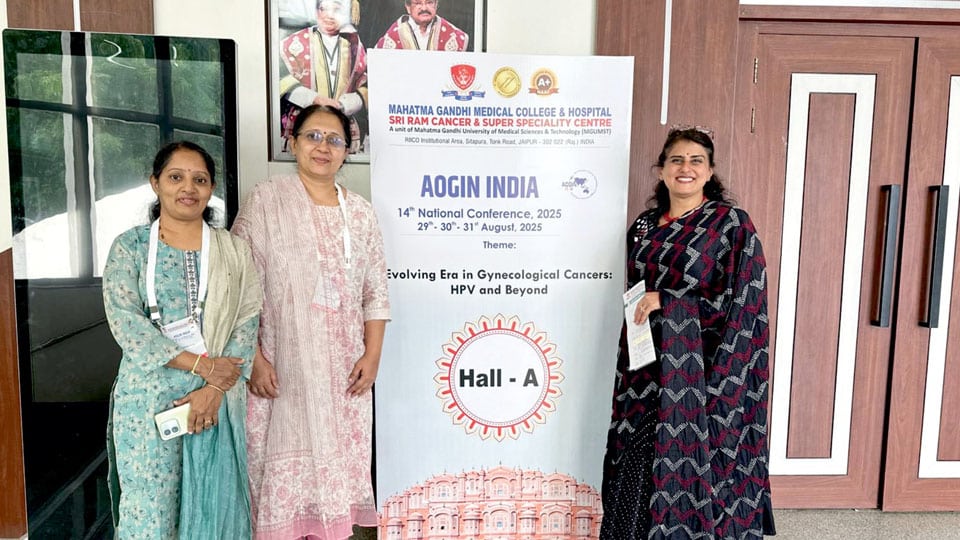 Mysuru-based researchers present e-posters at Jaipur Conference