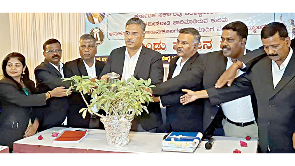 Vedike calls out injustice to Madiga community