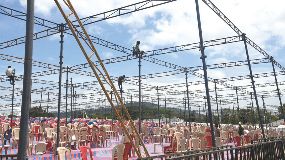 Final touches underway for grand ‘Jumboo Savari’