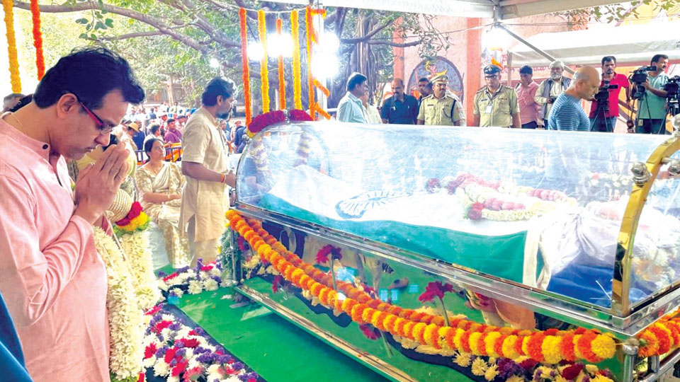 Dr. S.L. Bhyrappa’s death creates a void in Kannada literary world