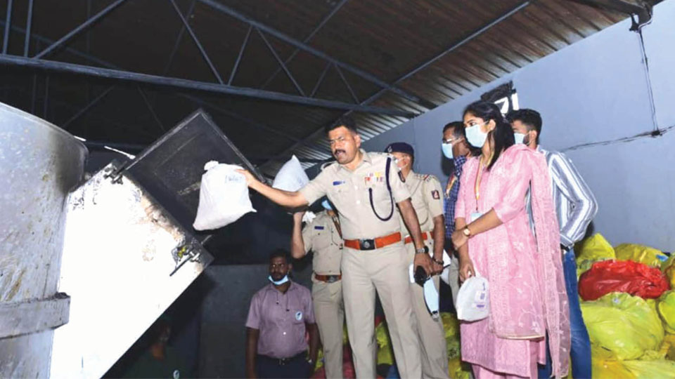 Seized narcotic substances worth Rs. 13.15 lakh destroyed