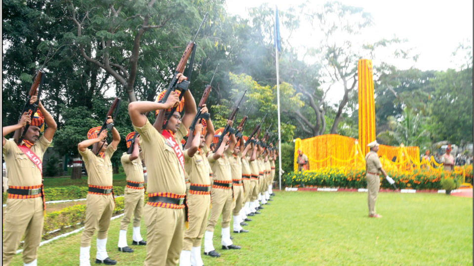 A Police Martyr’s Day observed in City