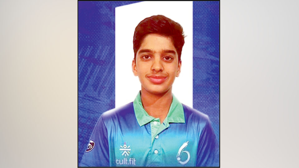 Anvay Dravid to lead Karnataka U-19 team