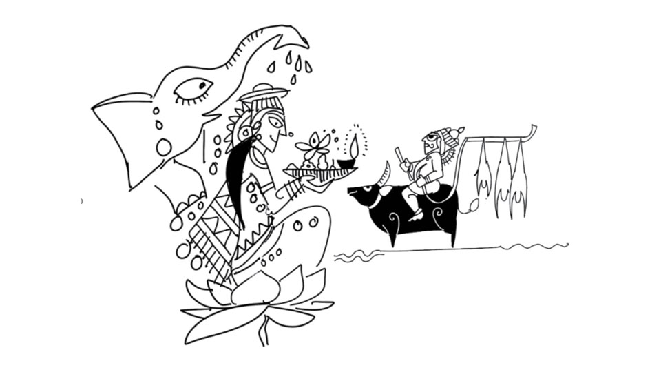 Diwali for Ram, Krishna, Lakshmi, Yama, Asuras and Ancestors