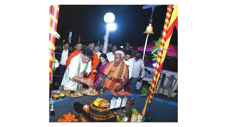 Cauvery Aarti to be performed thrice a week: Dy.CM D.K. Shivakumar