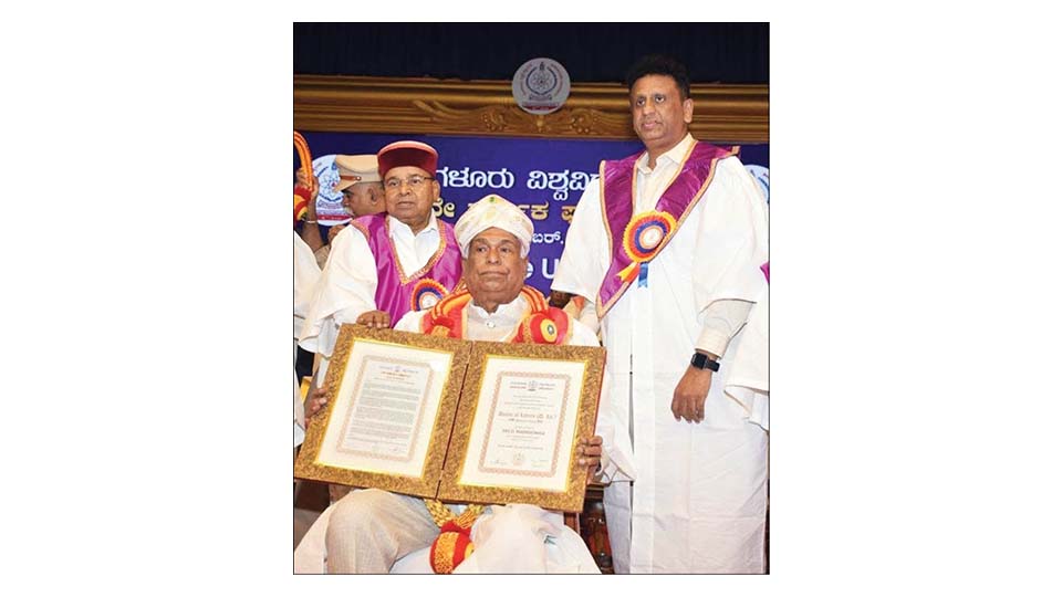 Hon. Doctorate conferred