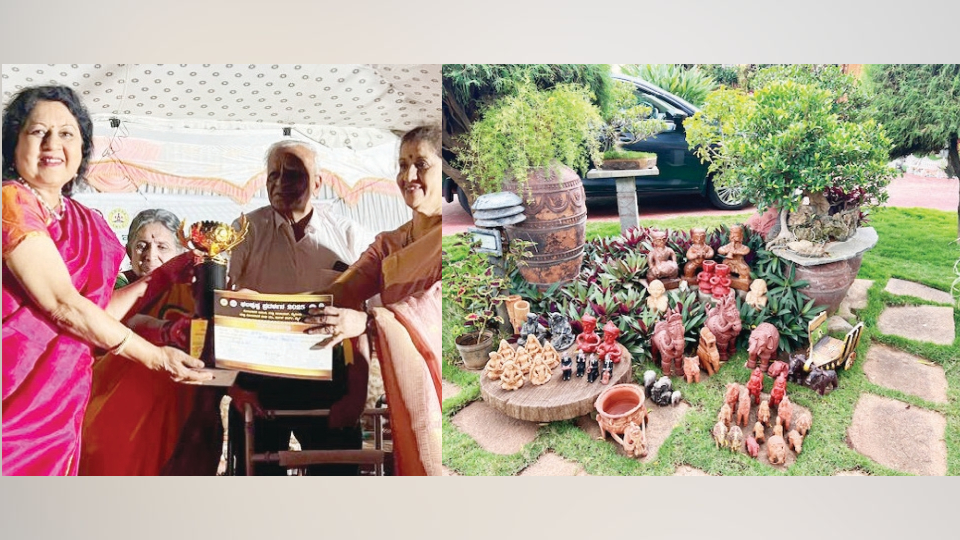 Dasara Home Garden Contest: Wins ‘Outstanding Garden’ prize for 28th consecutive year