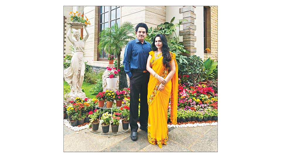 Dasara home garden competition: Wins Best Outstanding Garden Prize for 11th Year