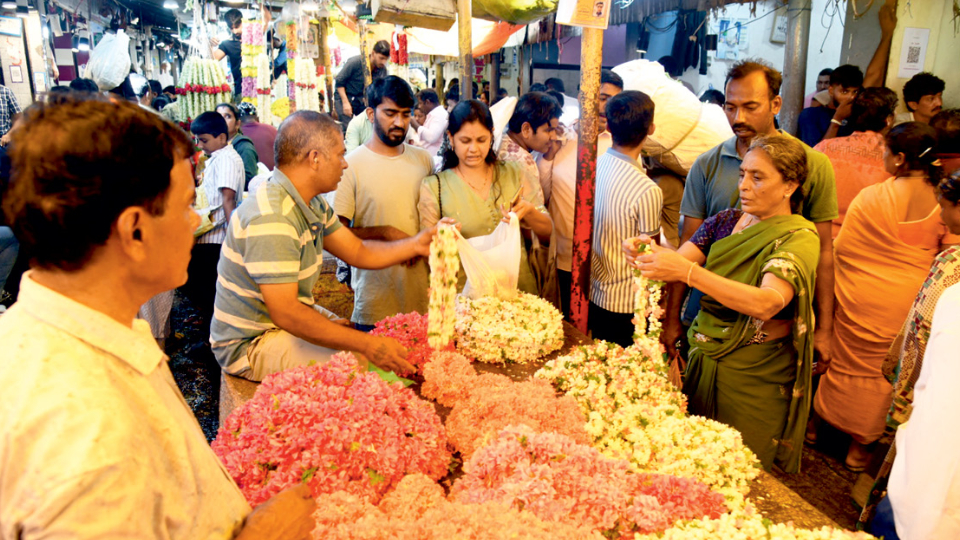 Festival shopping frenzy