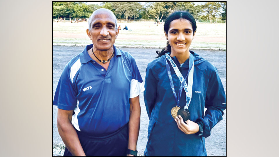 Ishana shines in athletics
