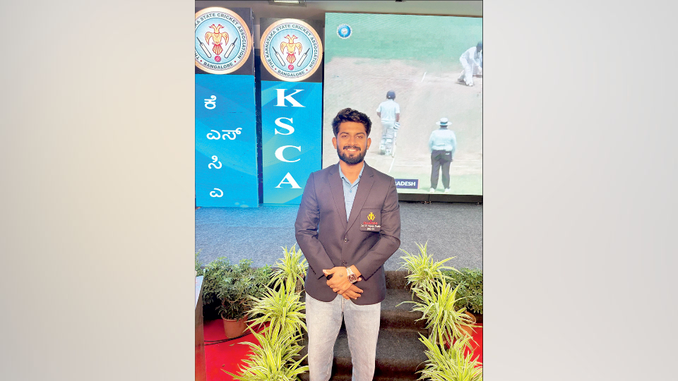 Kruthik Krishna selected for Ranji Trophy