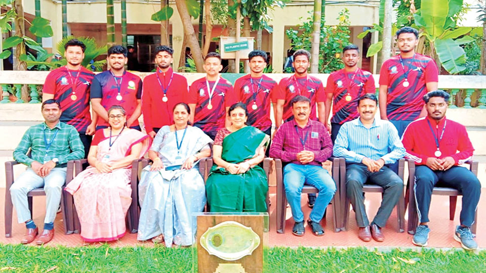 Mahajana wins Inter-Collegiate Men’s Wrestling Championship