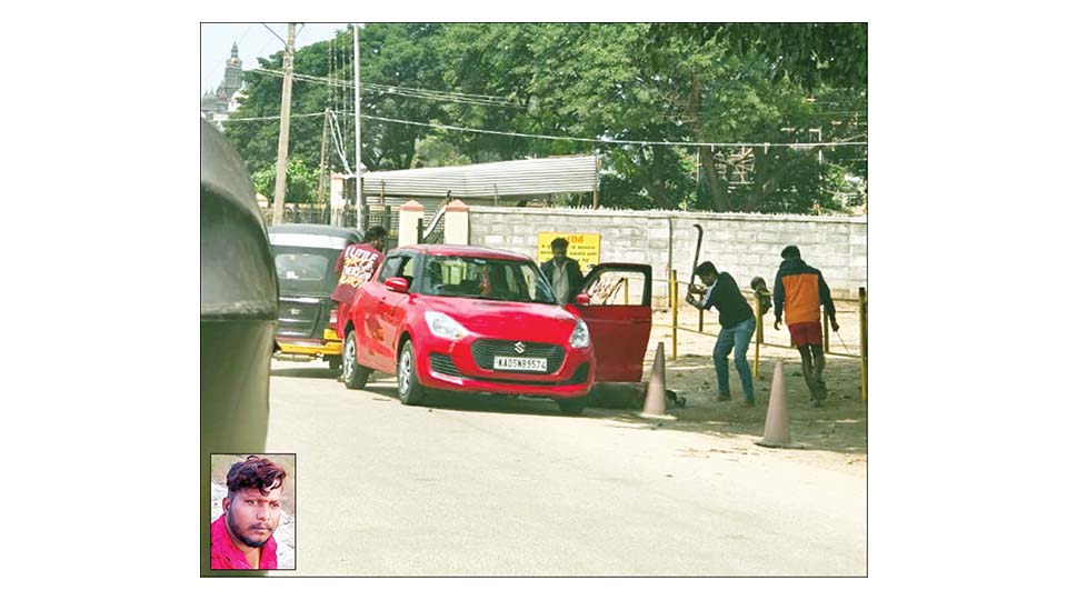 Murder on busy city street