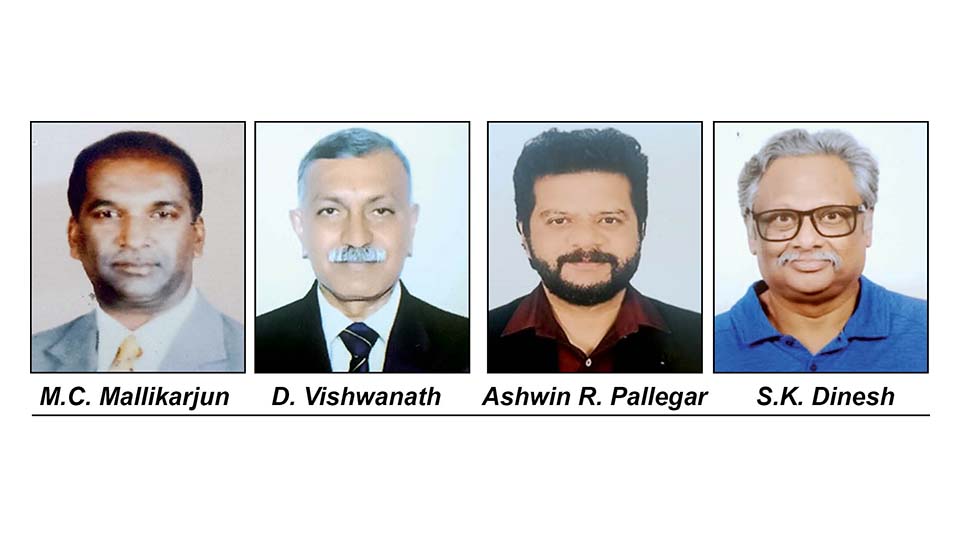 New office-bearers of Mysore Sports Club