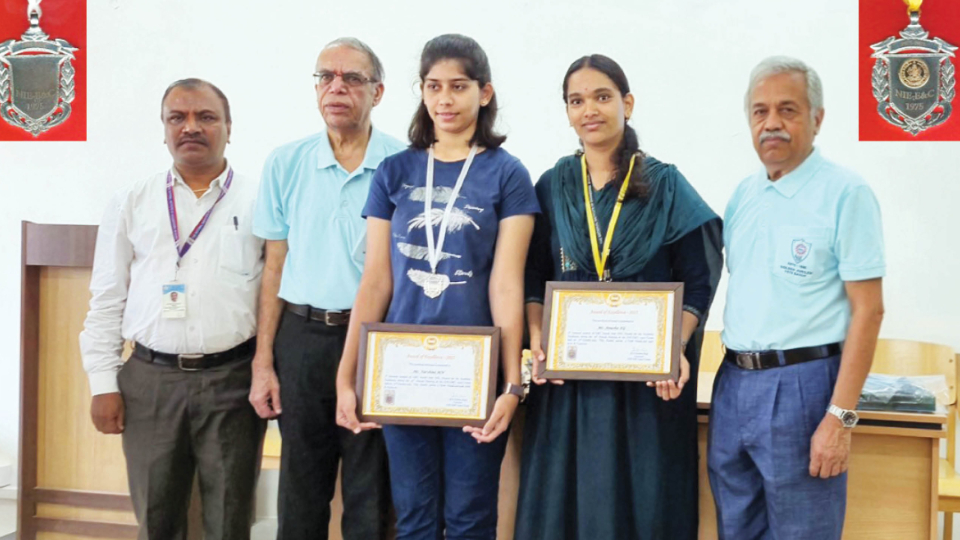 NIE toppers feted by alumni