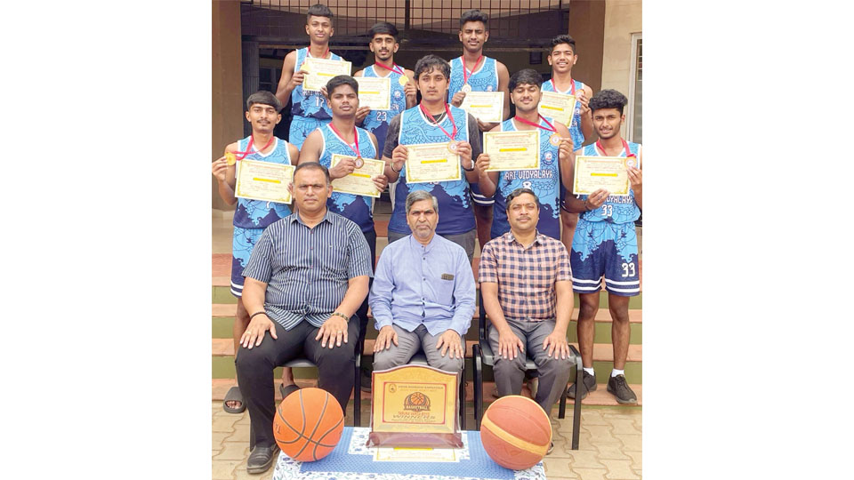 Selected for National-level basketball tournament
