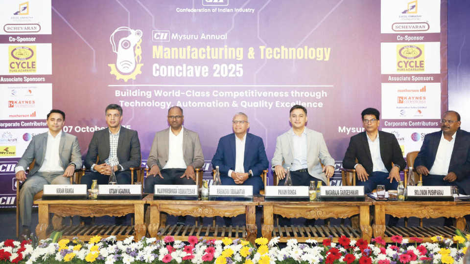 Entrepreneurs discuss newer technologies at CII Conclave