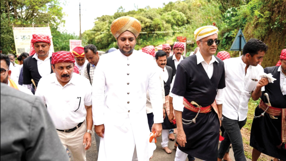 Rare and spiritually uplifting moment, says MP Yaduveer