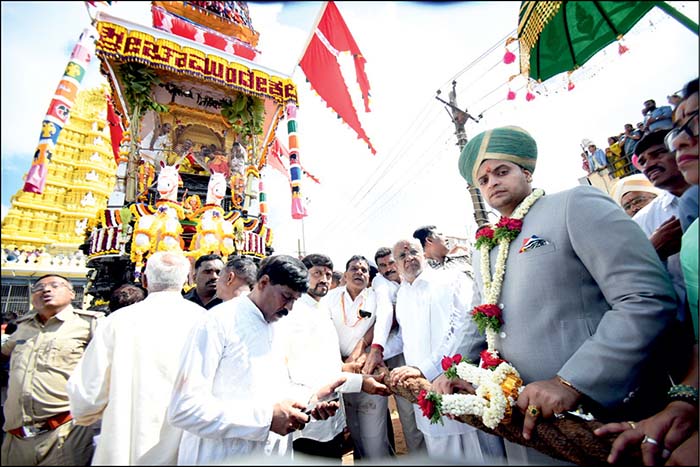 Rathotsava atop Chamundi Hill