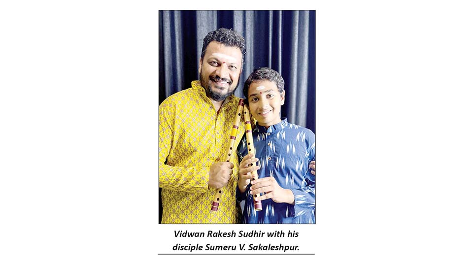 Second Krishnaarpanam series flute duet on Oct. 5