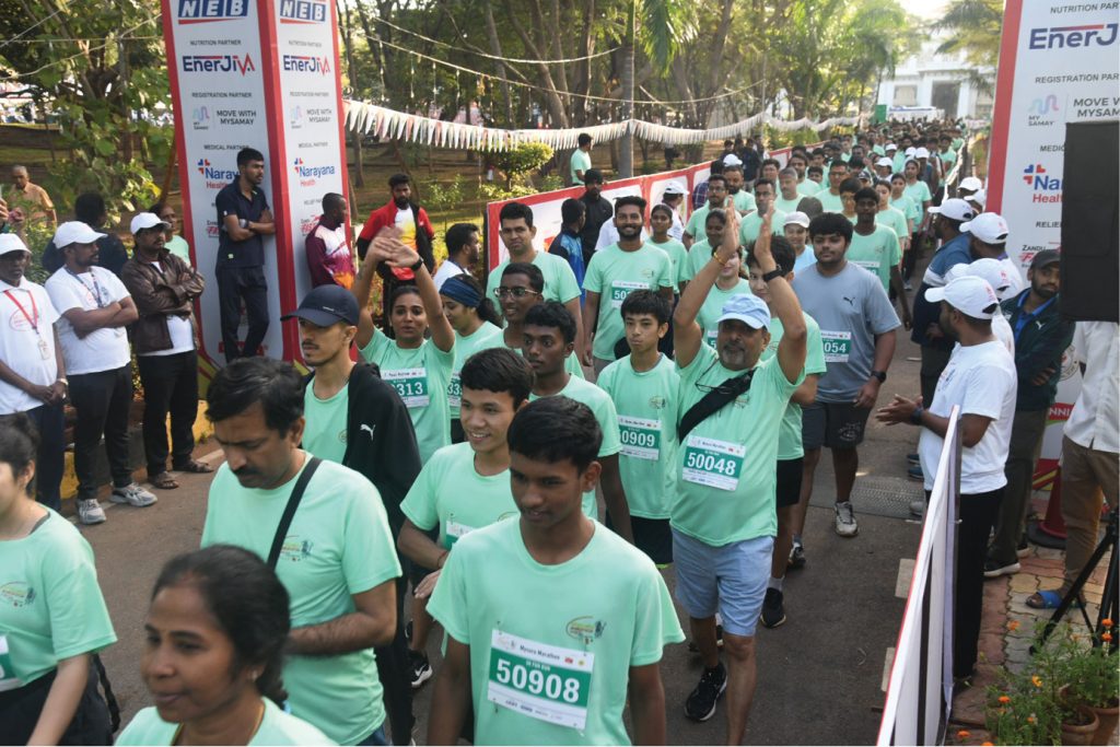 More than 3,000 take part in ‘Mysuru Marathon’