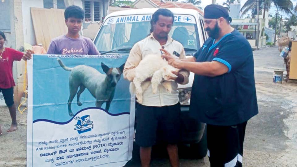 PFA, ROTA mark World Rabies Day with vaccination drive