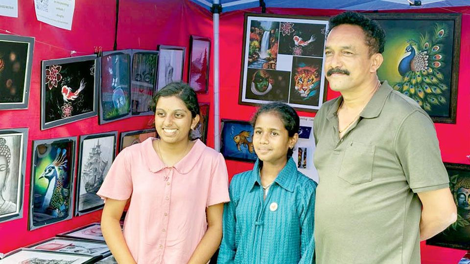 Young artists shine at Dasara Kala Jatre-2025